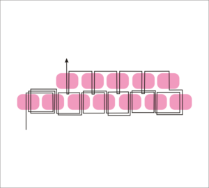 Brick stitch decreasing how to