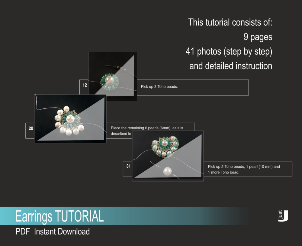 Earrings Tutorial - BT22-0100 - Image 2