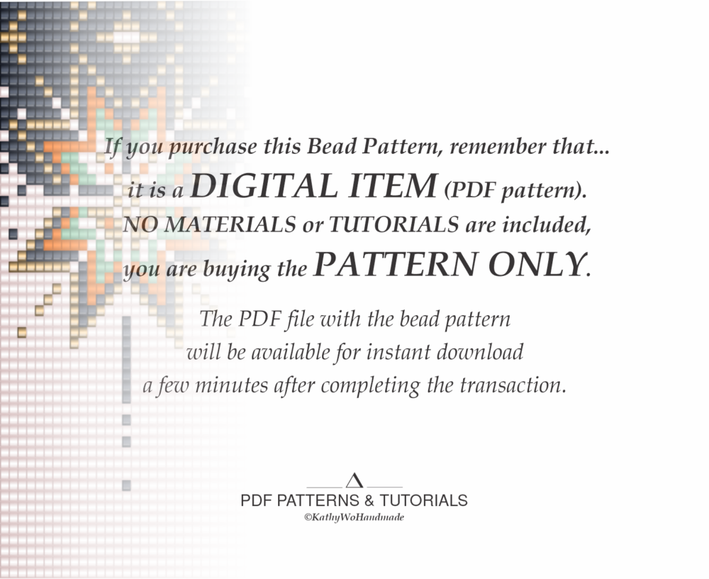 Bead Patterns, PDF Pattern, PDF File