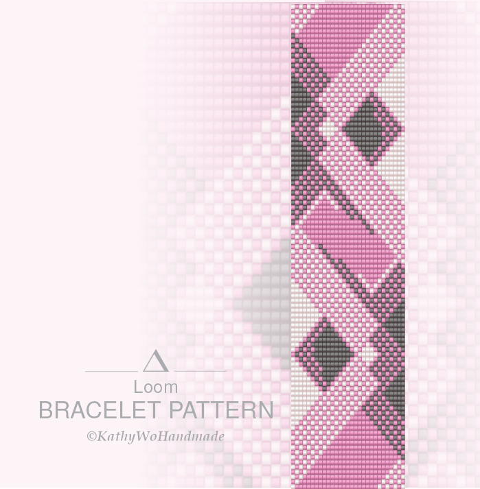 Bracelet Pattern, DIY Bracelet, Bead Pattern